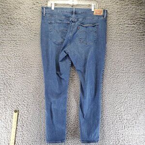 Levis Jeans Womens 33 Blue 311 Shaping Skinny Denim Stretch